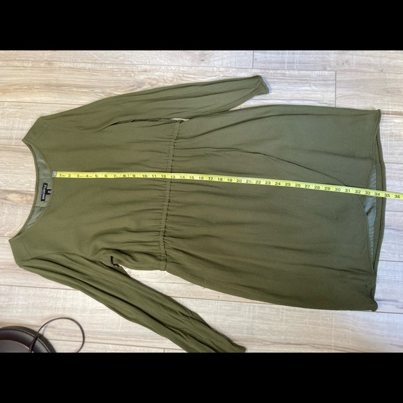 J. Crew mercantile olive dress size 14 - Picture 5 of 5